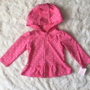 Girl hoodie size 12M